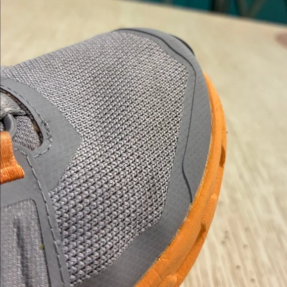 Little Kids OnCloud On Cloudswift Running Sneaker Shoes (Grey/Orange) - Picture 11 of 11